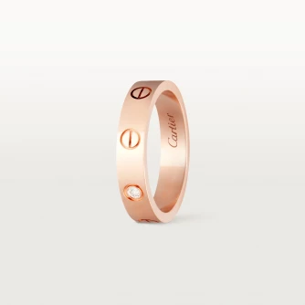 Oбручальное кольцо Cartier LOVE, розовое золото